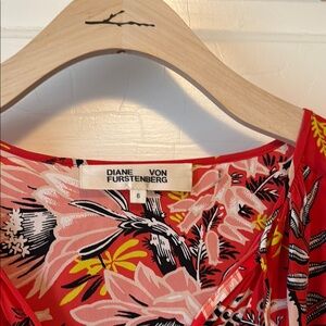 Diane von Furstenberg Floral Print Dress